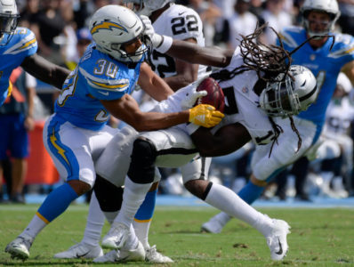 Raiders Chargers Football